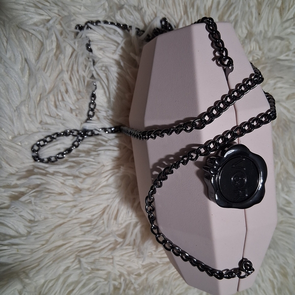 Viktor & Rolf Blush Pink Faceted Clutch - Picture 2 of 9